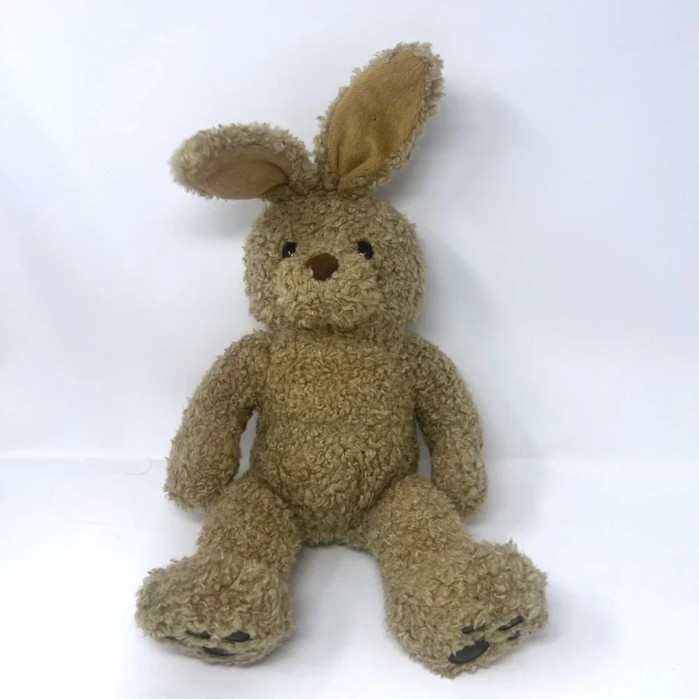 Vintage 1997 Build-A-Bear Curly Bunny Rabbit Plush Retired Original BABW EUC